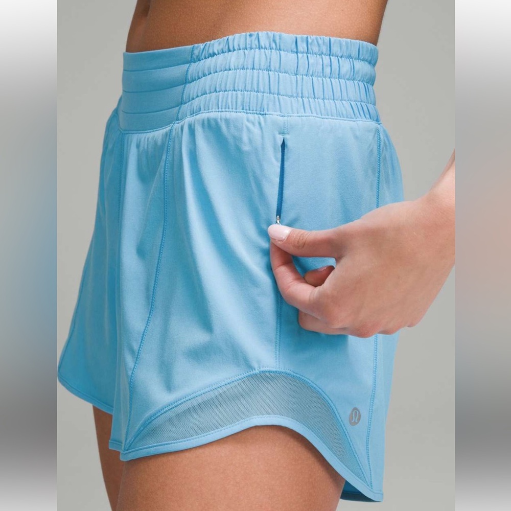Lululemon 4 inch shorts.  Size 12